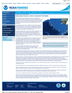 Bering Sea Canyons