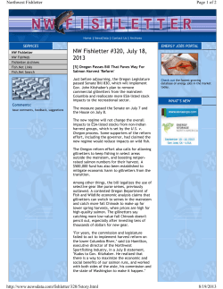Oregon Passes Bill Paves Way For Salmon Harvest Reform