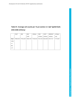 Supplementary information