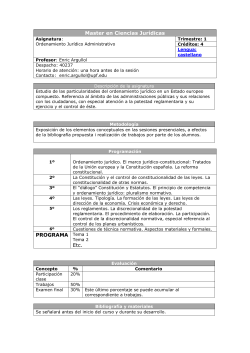 El ordenamiento jur dico administrativo y su producci n: situaci n y tendencias