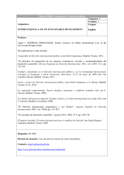 International Law on Sustainable Development