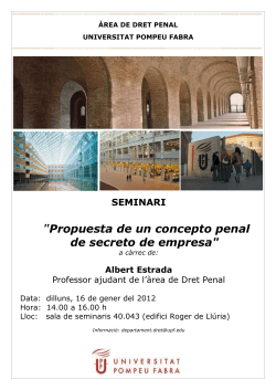 Enlla&ccedil; al cartell