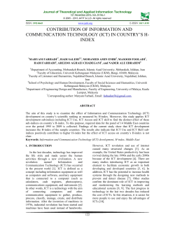 Maryam Farhadi's Paper in JATIT