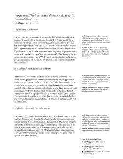 programma TFA gobbo
