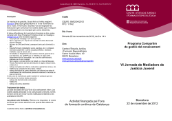 Mediadors justicia juvenil