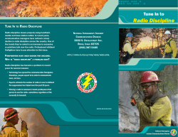 Tune In to Radio Discipline