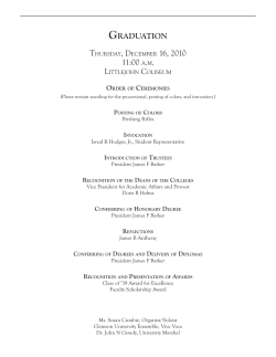 December Ceremony 2010