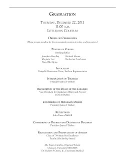 December Ceremony 2011