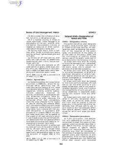 43 CFR 8341.2