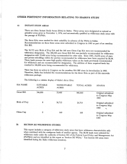Key Issues Major Conclusions
