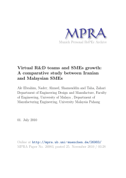 MPRA paper 26983