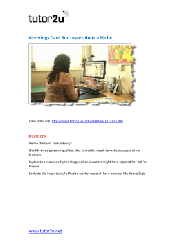 Download student worksheet (pdf) and video link