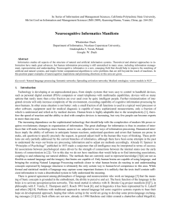 09 NeuroCog Manifesto