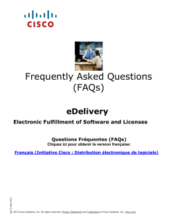http://cisco.com/web/partners/downloads/765/tools/edelivery/FAQ.pdf