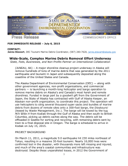 State of AK Complex Marine Debris Removal (July 2015)
