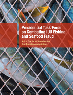 Presidential Task Force on Combating IUU Fishing and Seafood Fraud (March 2015)