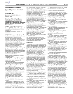 Fisheries Off West Coast States