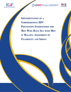 Malawi HIV prevention