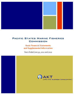 PSMFC's Financial Statement