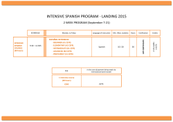 Schedule Spanish Landing Program