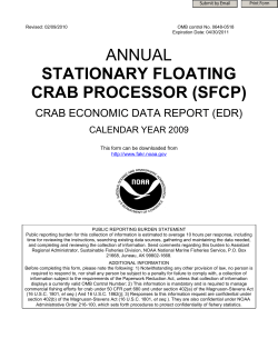 2009 Stationary Floating Processor EDR