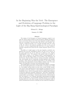 BelagaLinguaInTheBeginning080131