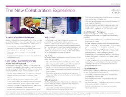 Cisco Collaboration at-a-glance