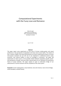 ExperimentWLove Romance