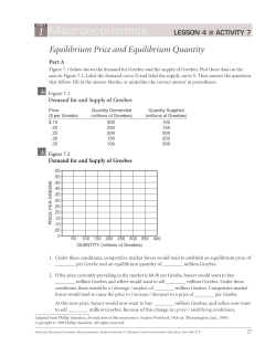activity on equilibrium