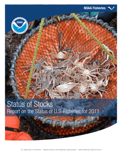 The 15th Annual Report to Congress on 2011 Stock Status:&nbsp; Record of rebuilt fisheries (May)