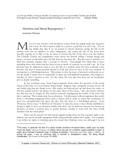 Thomas Abortion