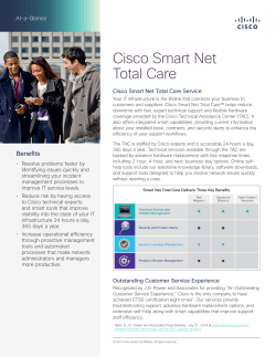 Smart Net Total Care At-a-Glance