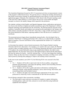 JOUR_Assessment report_2014-15[1]