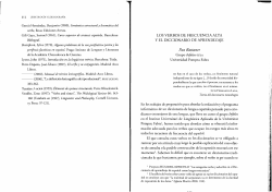 2011 verbos frecuencia alta