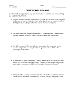 dimensional analysis