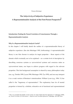 The Subjectivity of Subjective Experience