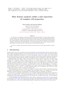BerkesWiskott2003 preprint