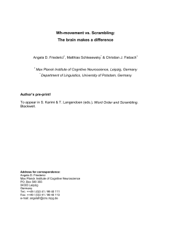 Friederici whscrambling inpress