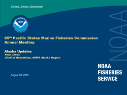 NOAA Regional Panel Salmon Recovery/Hatchery Reform (Pete Jones)