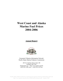 2006 Marine Fuel Price Summary Report