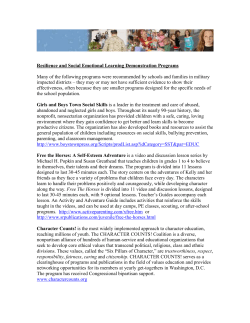 Demonstration Programs