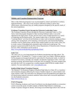 Demonstration Programs