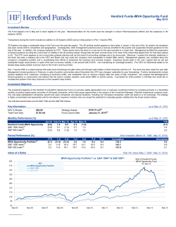 Click to download IMVA Opportunity May 2015