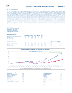 Click to download IMVA Opportunity May 2014