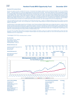 Click to download IMVA Opportunity December 2014