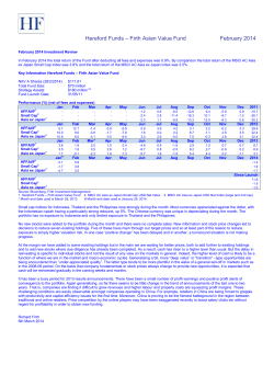 Click to download Firth AVF February 2014