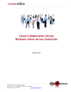 Cloud Collaboration Drives Business Value Across Industries
