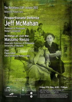 Cartell LEAP Lecture