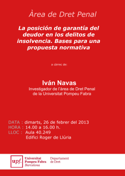 Cartell del seminari