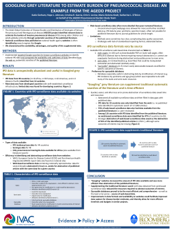 K Gorham-Googling to Estimate Burden of Pneumococcal Disease-AGEDD